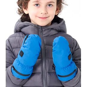 قفازات شتوية ساخنة كهربائية من أروما سيزون للأطفال وقفازات الأطفال، قفازات ثلج دافئة مقاومة للماء للأطفال الصغار in Kuwait