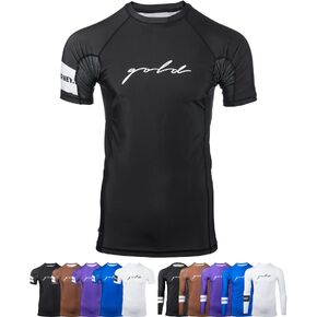 Gold BJJ Foundation Rash Guard - تصنيف No-Gi وGi Jiu Jitsu Rashguard in Kuwait