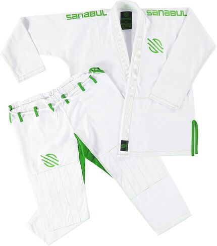 Sanabul Essential BJJ Gi for Women | Brazilian Jiu Jitsu Gi for Women | Lightweight Kimono, Preshrunk Fabric in Kuwait
