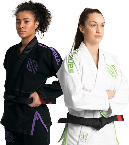Sanabul Essential BJJ Gi for Women | Brazilian Jiu Jitsu Gi for Women | Lightweight Kimono, Preshrunk Fabric in Kuwait