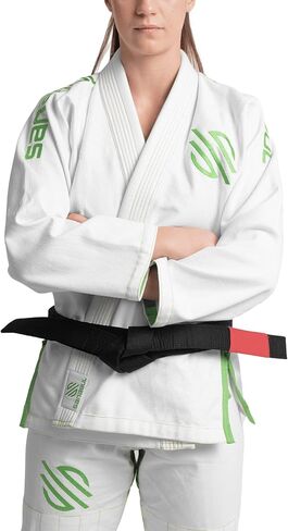Sanabul Essential BJJ Gi for Women | Brazilian Jiu Jitsu Gi for Women | Lightweight Kimono, Preshrunk Fabric in Kuwait
