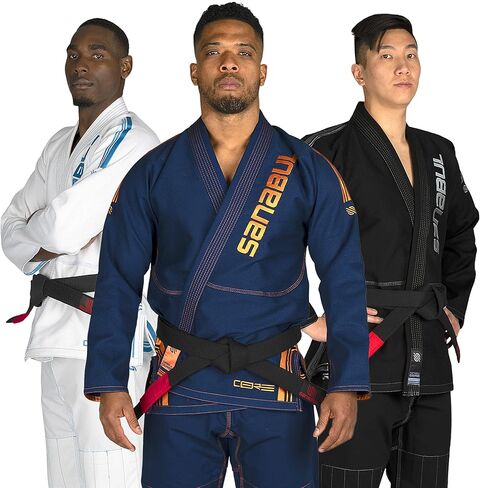 Sanabul Core Competition BJJ Gi for Men | Premium Brazilian Jiu Jitsu Gi | IBJJF Competition and Training Preshrunk Fabric in Saudi Arabia