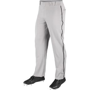 CHAMPRO Boy's Straight Leg Open Bottom Youth Baseball Pants with Side Braid