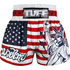 Tuff Sport Muay Thai Shorts Boxing Shorts MMA Kickboxing Traditional Styles Nation Shorts