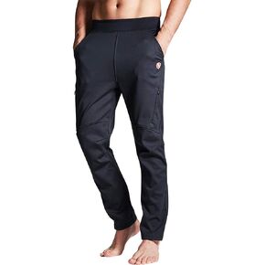 Souke Sports Men's Winter Cycling Pants, Windproof Fleece Thermal Bike Pants, Breathable Athletic Sweatpants for Running