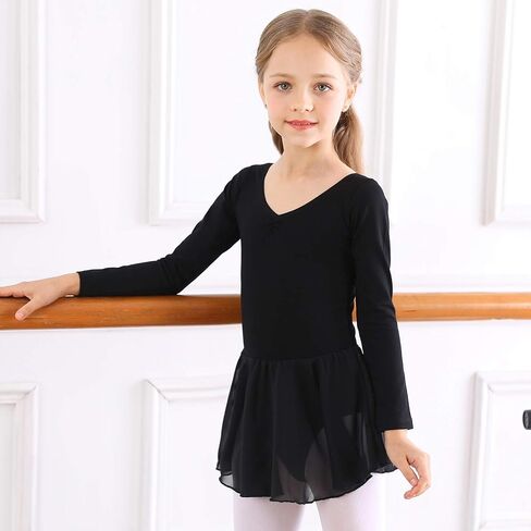 Bezioner Ballet Dance Dress Leotards Skirts for Girls Toddler Dance Costumes Outfit for Kids in Kuwait