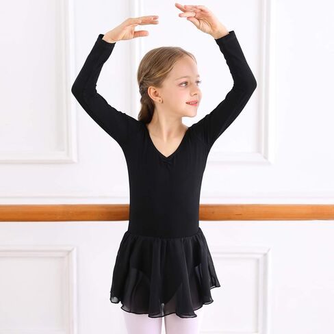 Bezioner Ballet Dance Dress Leotards Skirts for Girls Toddler Dance Costumes Outfit for Kids in Kuwait