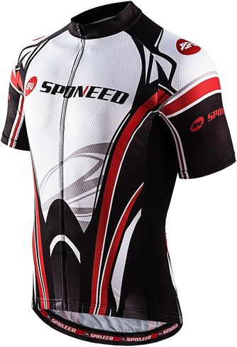 قميص رجالي لركوب الدراجات من Sponeed Bike Jersey شورت مبطن وجيد التهوية لركوب الدراجات in Saudi Arabia