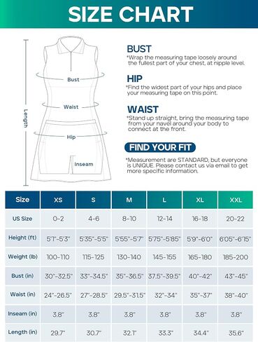 Golf Dress Tennis Dress with Built in Shorts and Bra Athletic Dress for Women Workout Dress with Pockets for Exercise in Kuwait