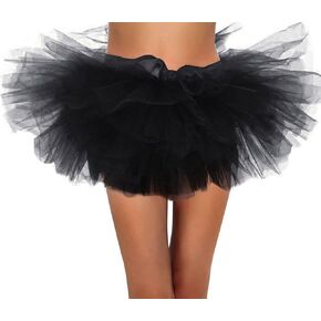 Simplicity Women's Classic 5 Layered Tulle Tutu Skirt in Saudi Arabia