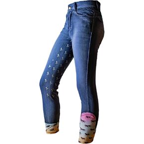 Anni Lyn Sportswear Women's Spirited F/S Denim Breech