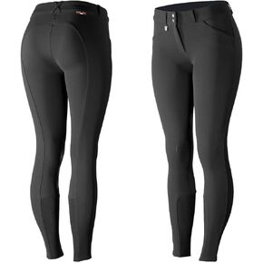 HORZE Grand Prix Womens Classic Silicone Knee Patch Equestrian Riding Breeches