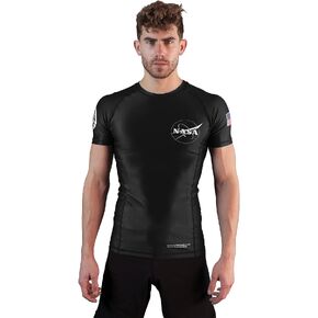 Sanabul NASA Short Sleeve Compression MMA BJJ Wrestling Cross Training Rash Guard in Saudi Arabia