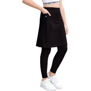 تنورة جولف رياضية للتنس للفتيات من Gyiefcg مع سروال ضيق للتمارين الرياضية مع جيوب للرقص النشط in Kuwait