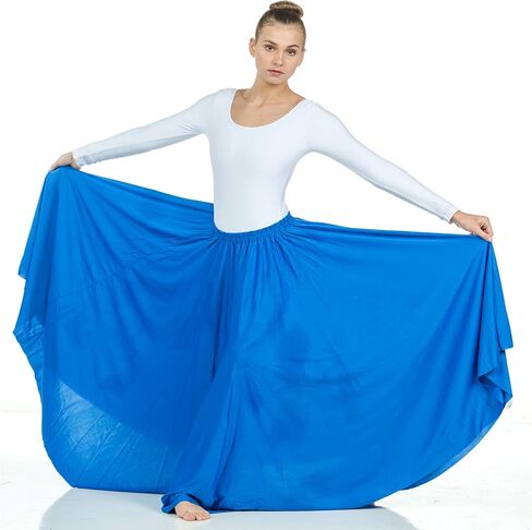 تنورة رقص طويلة للفتيات من Danzcue بدائرة كاملة in Kuwait