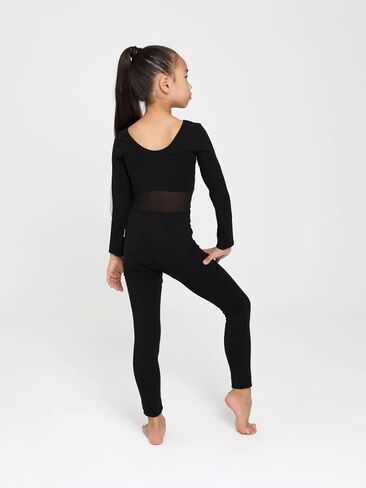 WILDWINS الفتيات الجمباز Unitards فريق Unitards الأساسية للرقص، الباليه كم طويل Unitard in Saudi Arabia