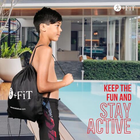 +Fit Boys Jammers for Swimming - Quick Dry Snug Boys Swim Jammers with Drawstring Breathable Fade Resistant Fabric UPF 50 in Kuwait
