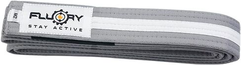 FLUORY BJJ Belt for Kids, Brazilian Jiu Jitsu Belts Made of 100% Cotton in Kuwait