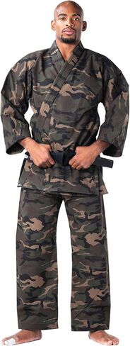Ronin Karate Uniform Men – Rare Heavy Weight Camouflage Karate Gi in Saudi Arabia