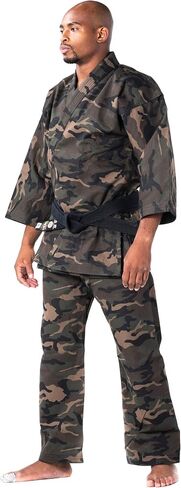 Ronin Karate Uniform Men – Rare Heavy Weight Camouflage Karate Gi in Saudi Arabia