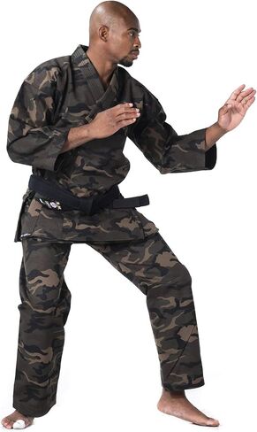 Ronin Karate Uniform Men – Rare Heavy Weight Camouflage Karate Gi in Saudi Arabia
