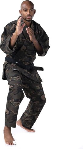 Ronin Karate Uniform Men – Rare Heavy Weight Camouflage Karate Gi in Saudi Arabia