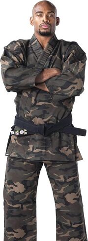 Ronin Karate Uniform Men – Rare Heavy Weight Camouflage Karate Gi in Saudi Arabia