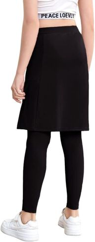 تنورة جولف رياضية للتنس للفتيات من Gyiefcg مع سروال ضيق للتمارين الرياضية مع جيوب للرقص النشط in Kuwait