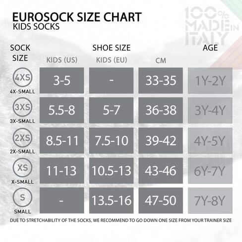 Eurosocks Junior Ski Supreme Socks, Tailored For Children, Padded, Flat Toe Seams, Micro Supreme Warmth-0412J in Saudi Arabia