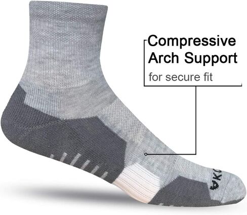 جوارب رياضية مبطنة للكاحل للرجال من AKOENY (6 أزواج) in Kuwait