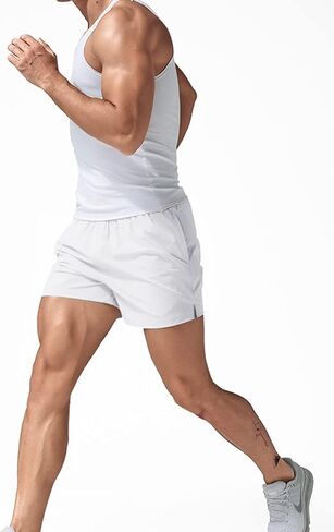 JEEING GEAR Men's Running Shorts 5 Inch Lightweight Athletic Shorts Quick Dry with Breathable Mesh Backside in Saudi Arabia