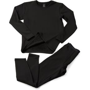 LAPASA Men's Thermal Underwear Set Soft Fleece Lined Long Johns Light/Mid/Heavy Weight Base Layer Top & Bottom M11/M24/M57