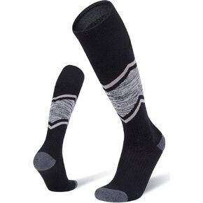 FITRELL 2/3 Pack Ski Socks for Skiing Snowboarding, Full Cushioned Winter Wool Warm Socks for Men and Women in Kuwait