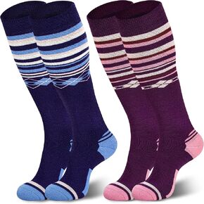 Ski Socks Merino Wool Thermal Knee High Winter Snowboard Sport Socks Men Women