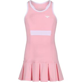 Bace Girls Pink Tennis Dress White Tennis Dress Girls Golf Dress Girls Tennis Dresses Pleated Tennis Dress