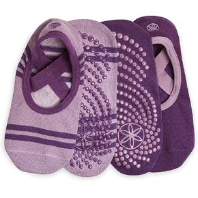 جوارب Gaiam Yoga Barre - إكسسوارات بمقبض أصابع القدم غير قابلة للانزلاق للنساء والرجال