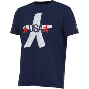 Spyder Boys' USA Haze Short Sleeve Crew Neck Tee