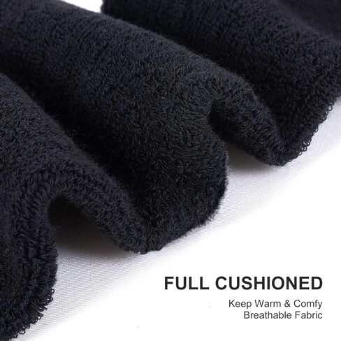 FITRELL 2/3 Pack Ski Socks for Skiing Snowboarding, Full Cushioned Winter Wool Warm Socks for Men and Women in Kuwait