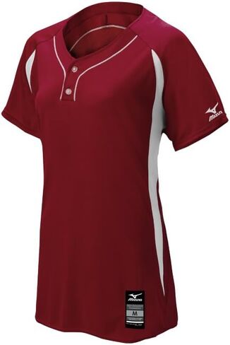 Mizuno Girl's Elite 2-Button Game Jersey in Kuwait