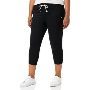 Champion Women's French Terry Jogger Capris, Women’s Capris Sweatpants, Women’s Drawstring Capris, C Logo, 29" Inseam in Kuwait