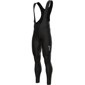 Sparx Men Winter Cycling Thermal Roubaix Bib Tights Padded Bib Pants High Viz Bike Leggings