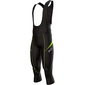 Sparx Men's Elite Super Roubaix Thermal Cycling 3/4 Bib Tights Bib Knicker Coolmax Padded in Kuwait