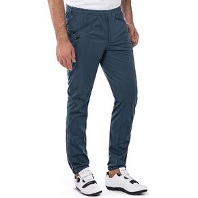 33,000ft Men's Waterproof Cycling Pants, Windproof Breathable Athletic Mountain Bike Pants Running Hiking Sweatpants Sports