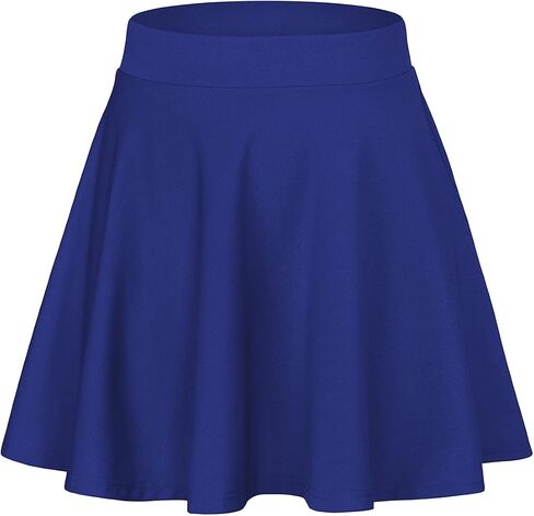 Century Star Women's Stretchy Flared Pleated Skater Skirt Tennis School Uniforms A Line Mini Short Skirt in Kuwait
