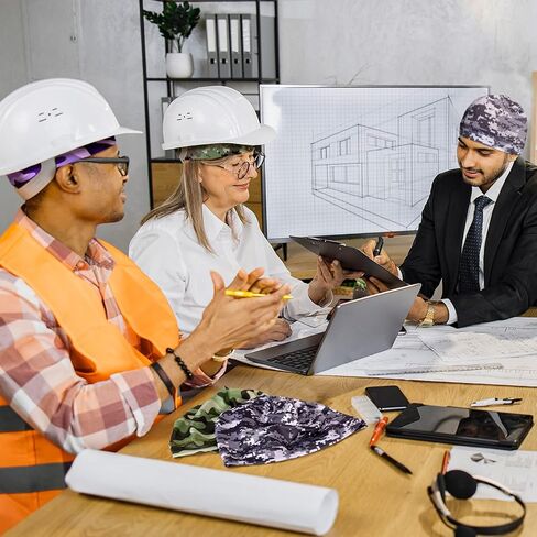 30 Pcs Cooling Skull Cap Bulk Helmet Liner Hard Hat Liner Sweat Wicking Beanie Head Wrap for Men Women Cycling Running Sport in Kuwait