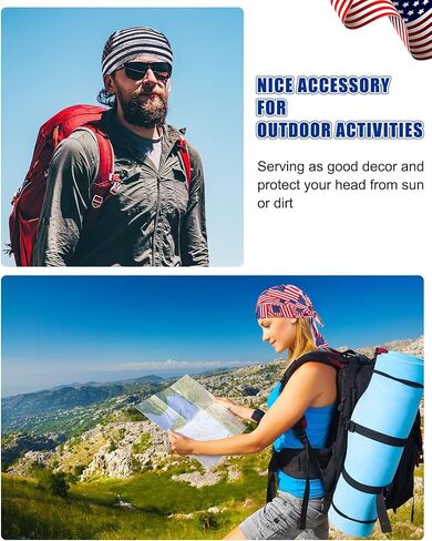 15 قطعة دو خرقة غطاء الجمجمة التبريد خوذة بطانة العرق فتل أشرطة رأس باندانا قبعة دراجة خوذة بطانة للرجال النساء in Kuwait