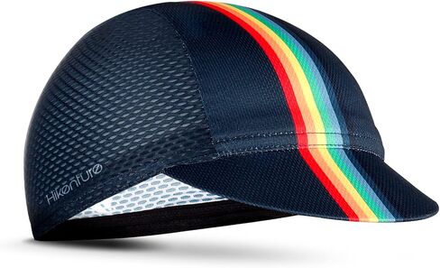 Hikenture Cycling Cap,Cooling Skull Cap Bike Hat with Sun Visor, Summer Breathable Helmet Liner Biking Cap for Men Women in Kuwait