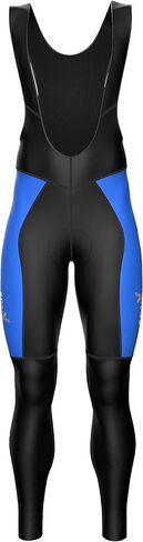 Sparx Men Winter Cycling Thermal Roubaix Bib Tights Padded Bib Pants High Viz Bike Leggings in Kuwait
