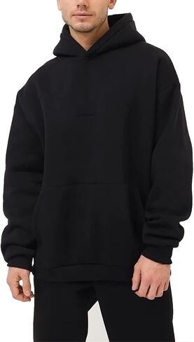 TUVEKE Sweat Suits For Men Set 2 Piece Hoodie Jogger Long Sleeve Sweatsuits Hoodie and Pants Size S To 2XL in Kuwait