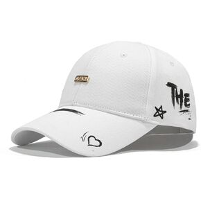 FK FORKICKS Graffiti Baseball Cap for Men & Women, Adjustable Dad Hat, Doodle Hiphop Hat, Trendy Trucker Hat for Party